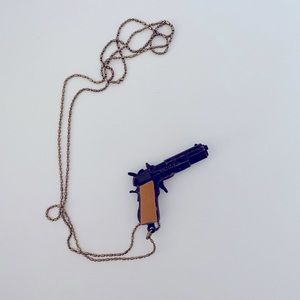 Toy Gun Necklace